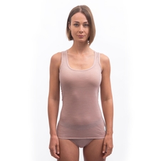 Dámské triko bez rukávu SENSOR MERINO AIR dusty pink 