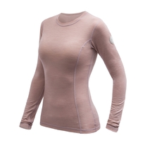 Dámské triko dl.rukáv SENSOR MERINO AIR dusty pink 