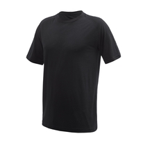 Pánské triko kr.rukáv SENSOR MERINO ACTIVE NO LOGO raglan černá 