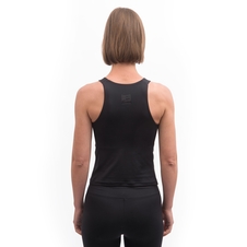 Dámský crop top SENSOR INFINITY ECO true black 