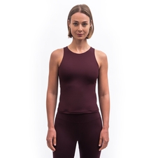 Dámský crop top SENSOR INFINITY ECO port red 