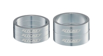 Podložky představce RITCHEY CLASSIC HP Silver (2x10mm+3x5mm)