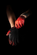 Rukavice BLUEGRASS VAPOR LITE červená