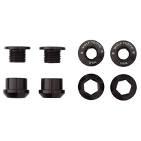 Šroubky do převodníku WOLF TOOTH Chainring Nuts and Bolts černá 4ks