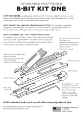 Multiklíč WOLF TOOTH 8-BIT Kit One