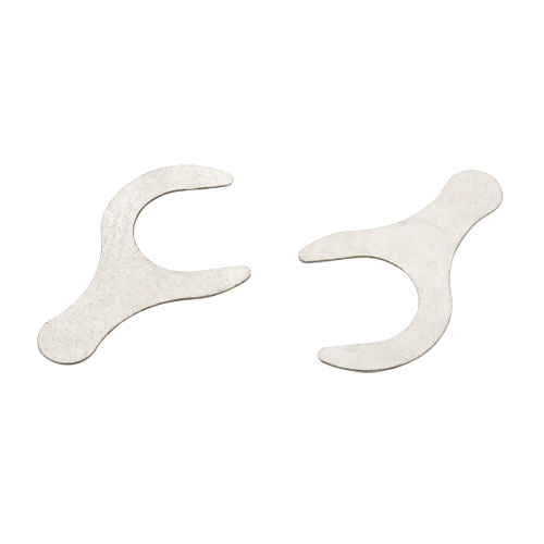 Podložky šroubů kotoučů JAGWIRE 6-bolt 0.2mm nerez 20ks