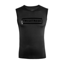 Dres Fresh Trash MEN'S CONVERT JERSEY NO SLEEVE TRUE BLACK 