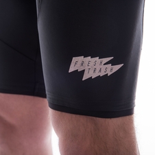 Kraťasy Fresh Trash MEN´S SIGNATURE BIB SHORTS TRUE BLACK 