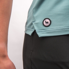 Triko Fresh Trash WOMEN'S HORIZON SHORT SLEEVE TEE MINT/BLACK 