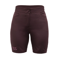 Kraťasy Fresh Trash WOMEN'S RIDER SHORTS PORT RED 