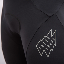 Kalhoty Fresh Trash MEN'S SIGNATURE THERMO BIB PANTS TRUE BLACK 