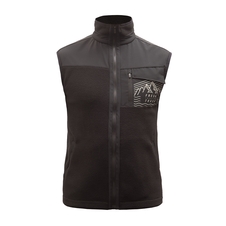 Vesta Fresh Trash MEN'S FLEECE VEST BLACK 