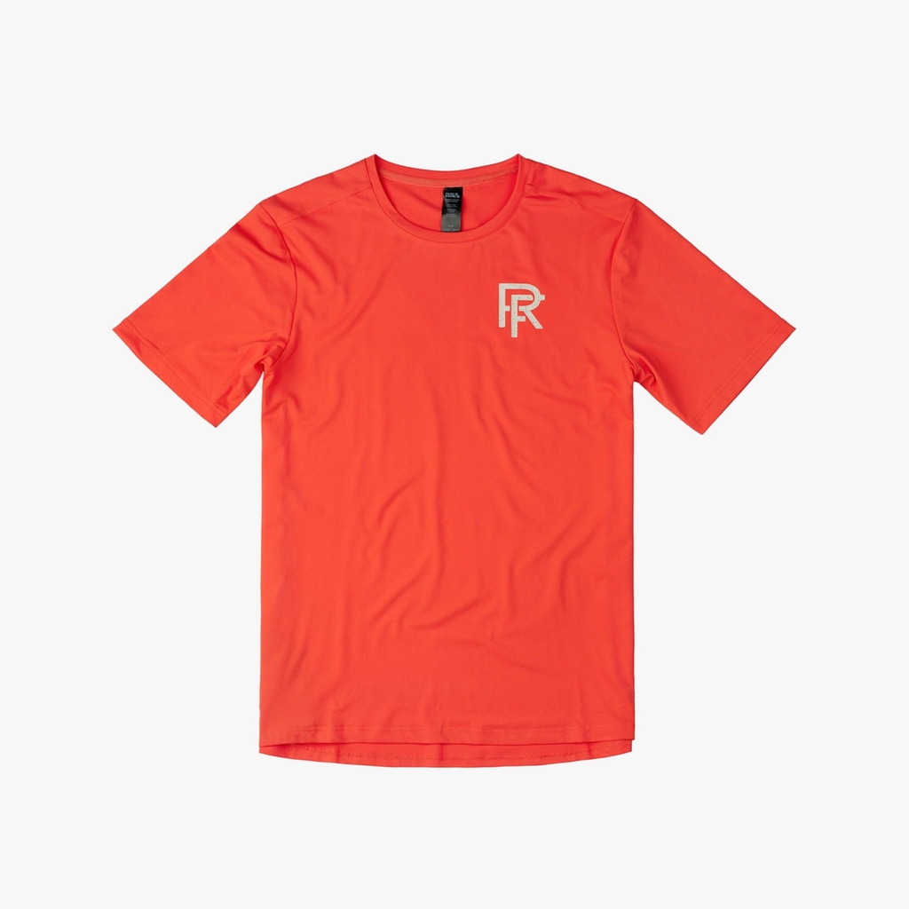Triko kr.rukáv RACE FACE COMMIT Tech Top coral
