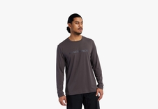 Triko dl.rukáv RACE FACE COMMIT Tech Top charcoal