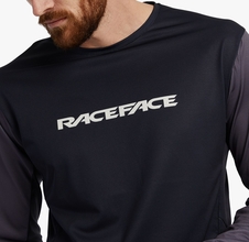 Dres dl.rukáv RACE FACE INDY charcoal