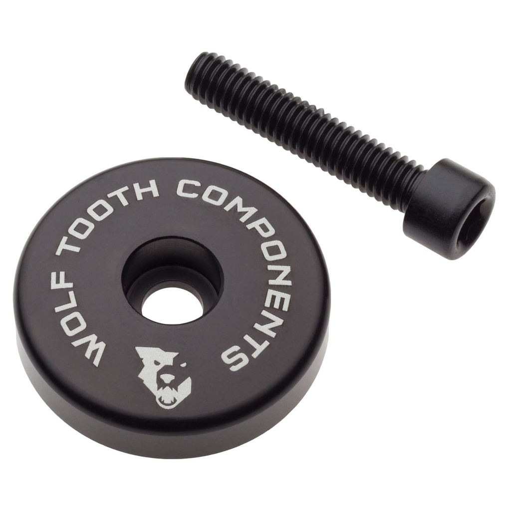 Víčko hlavového složení WOLF TOOTH krytka ULTRALIGHT STEM CAP + 5mm spacer