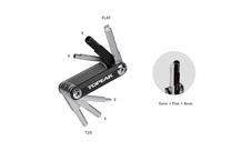 Multiklíč TOPEAK NINJA+ TOOLBOX MINI