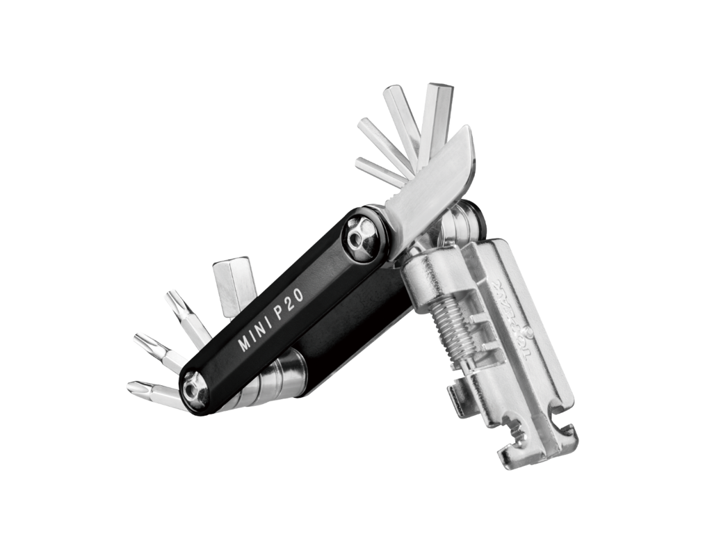Multiklíč TOPEAK MINI P20 černá