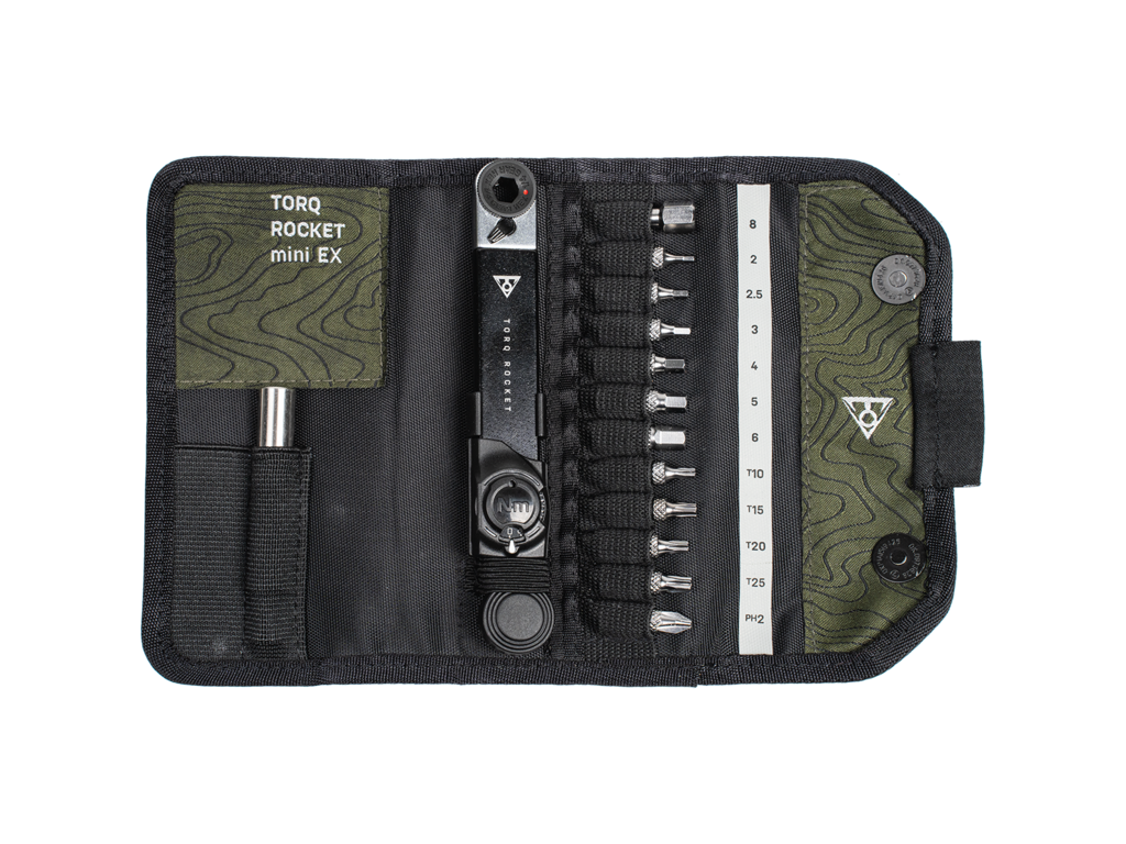 Momentový klíč TOPEAK TORQ ROCKET mini EX 2-10 Nm