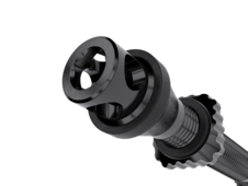 Bezdušové ventilky WTB TCS AL Max-Flow Presta Valve 44mm černá 2ks