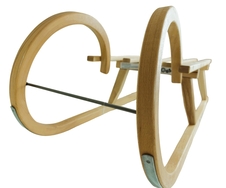 Sáně dřevěné 110cm Rohačky dřevěný sedák