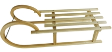 Sáně dřevěné 125cm Rohačky dřevěný sedák