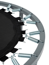 Trampolína 114cm, pro vnitřní i venkovní pouřžití - černá