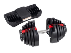 Sada nastavitelných činek 24 kg, 3v1