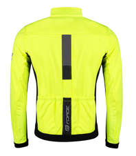 Bunda Force FROST softshell pánská, fluo-černá