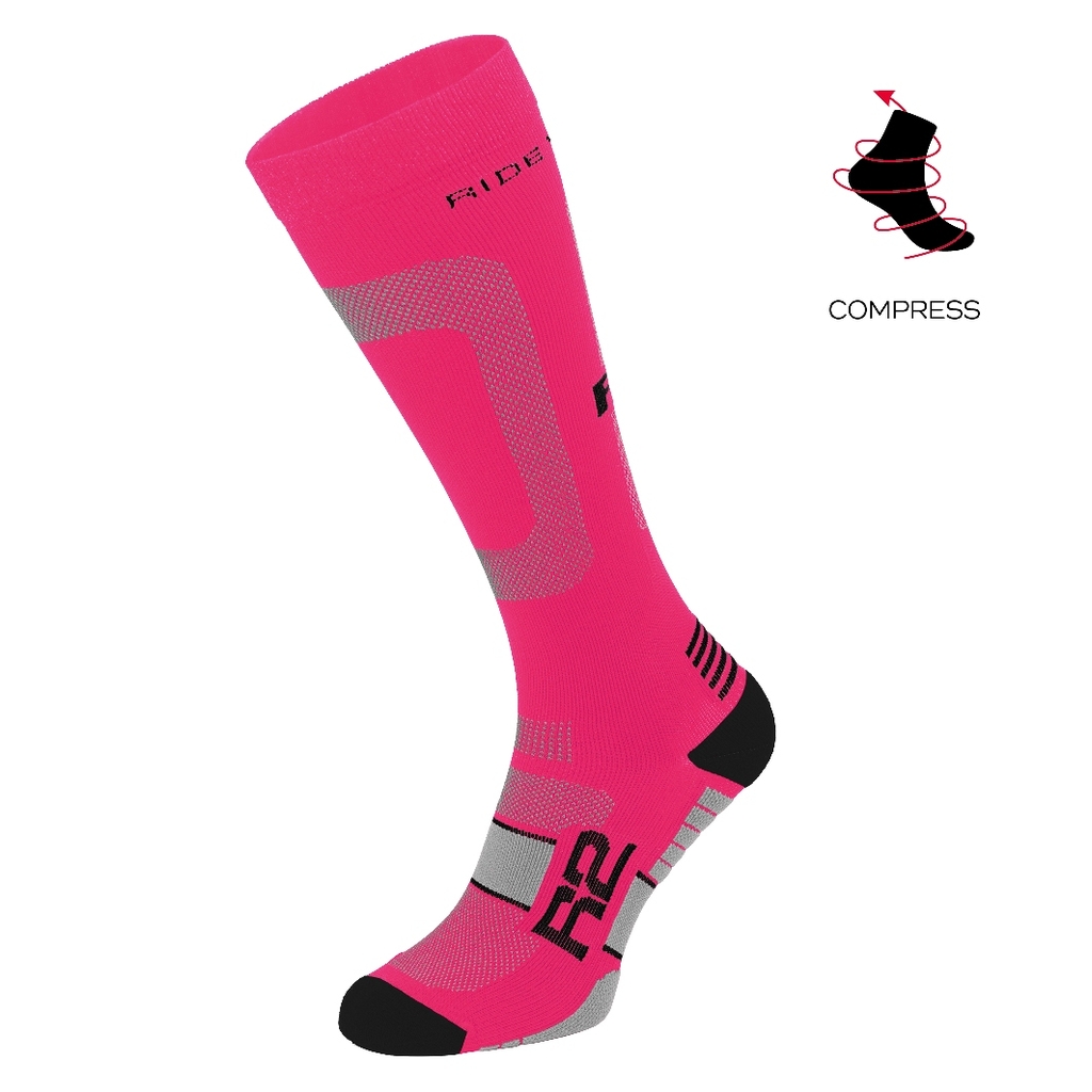Cyklistické ponožky R2 POWER ATS21C-pink