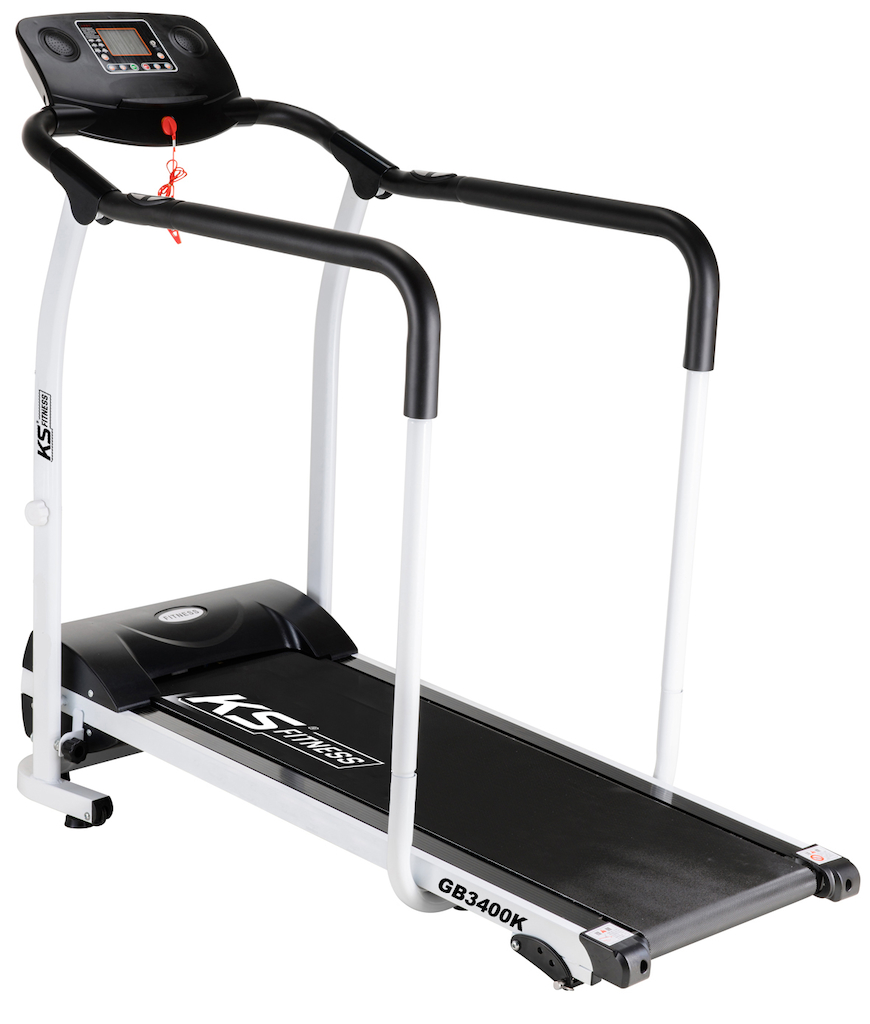 Běžecký pás pro chůzi a pomalý běh se zábradlím GB3400K