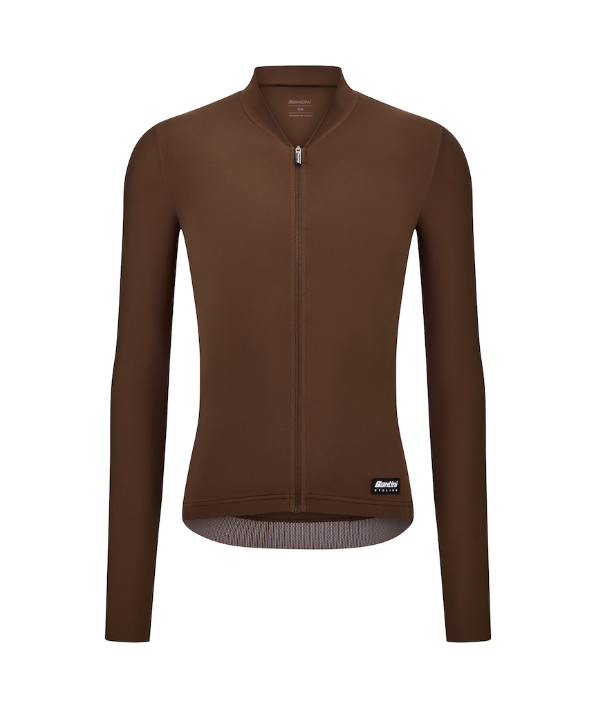 Unisex dres s dlouhým rukávem SANTINI RTR Chocolate