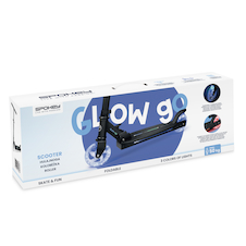 Svítící koloběžka Spokey GO GLOW, kolečka 120mm