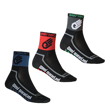 Ponožky SENSOR 3-PACK RACE LITE HAND černá, červená, tm.modrá 