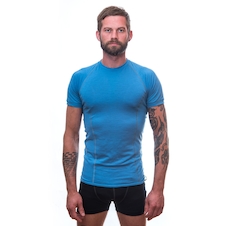 Pánské triko kr.rukáv SENSOR MERINO ACTIVE modrá 