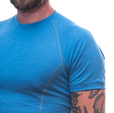 Pánské triko kr.rukáv SENSOR MERINO ACTIVE modrá 