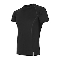 Pánské triko kr.rukáv SENSOR MERINO ACTIVE černá 