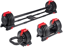 Sada nastavitelných činek 24 kg, 3v1