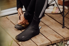 Návleky treter Force SLEET MTB, černé