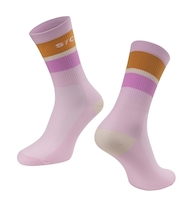 Ponožky FORCE STRIPE dlouhé, fialové