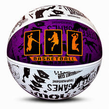 Basketbalový míč s potiskemG2104K, vel. 5