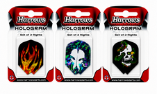 Letky k šipkám HARROWS Hologram