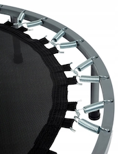 Trampolína 114cm, pro vnitřní i venkovní pouřžití - černá