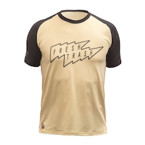Triko Fresh Trash MEN'S HORIZON SHORT SLEEVE TEE SAND/BLACK 