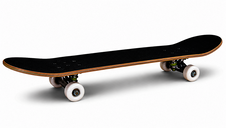 Skateboard sportovní s alu podvozkem a protismykem pro rekreační účely