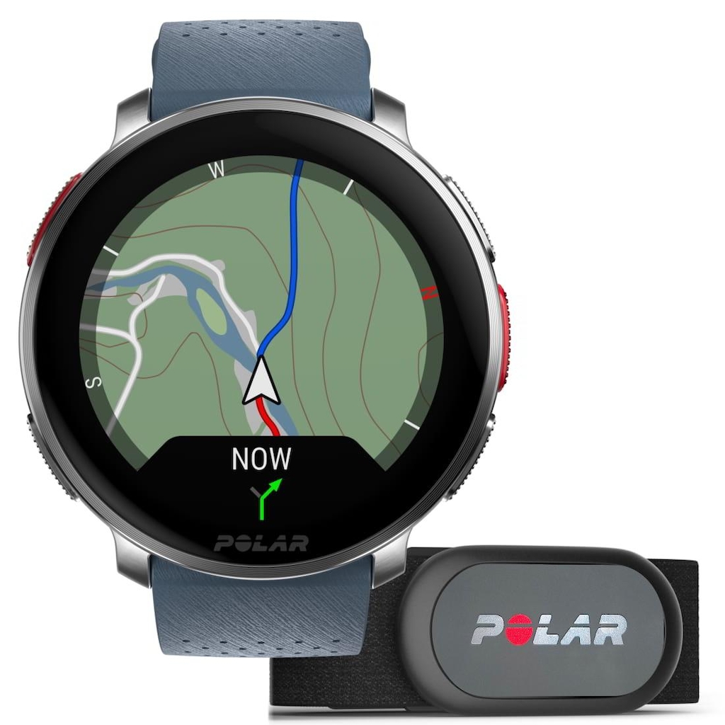 Hodinky Polar VANTAGE V3 Sky Blue + HR