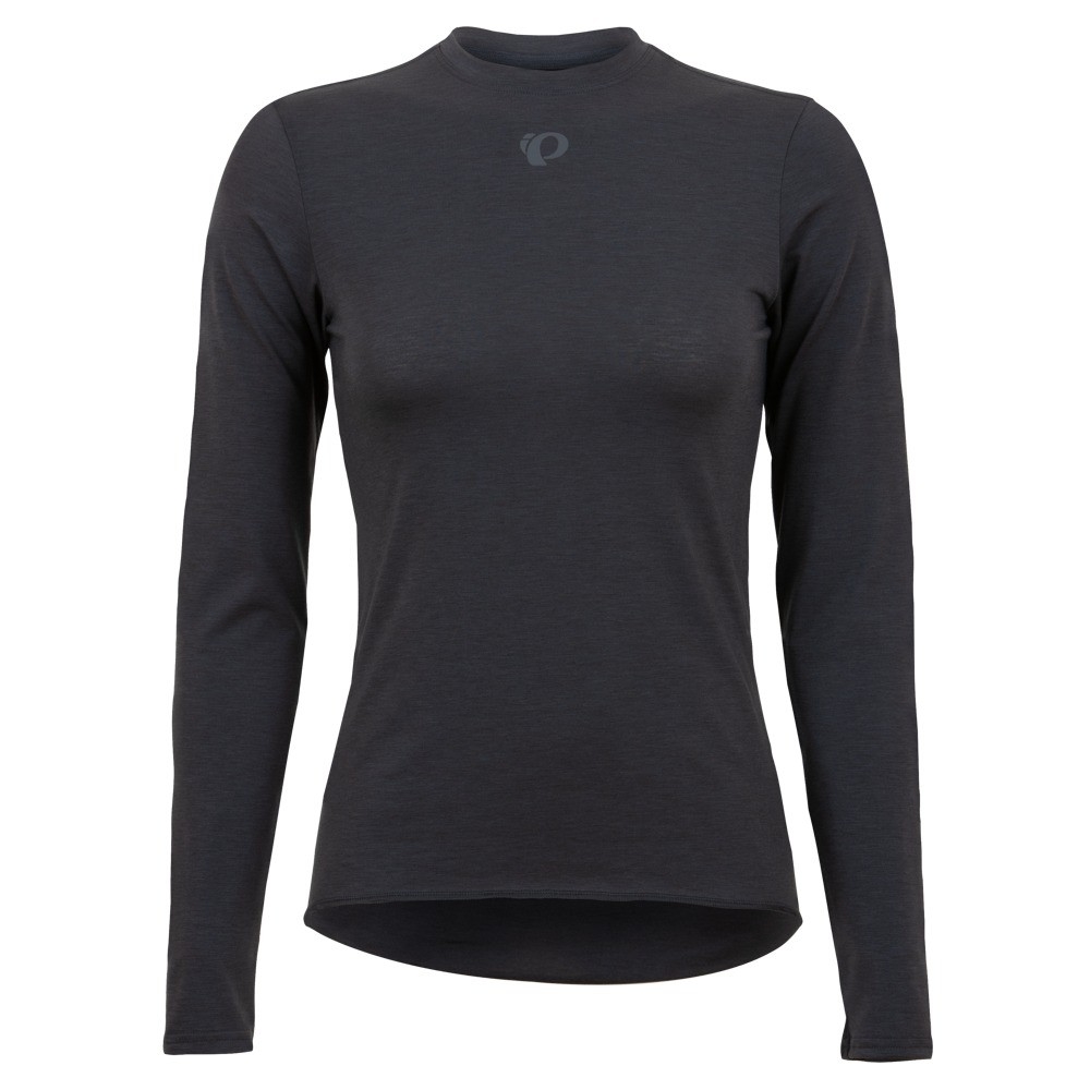 Triko Pearl Izumi W`S Transfer Wool LS Base grey dl.rukáv