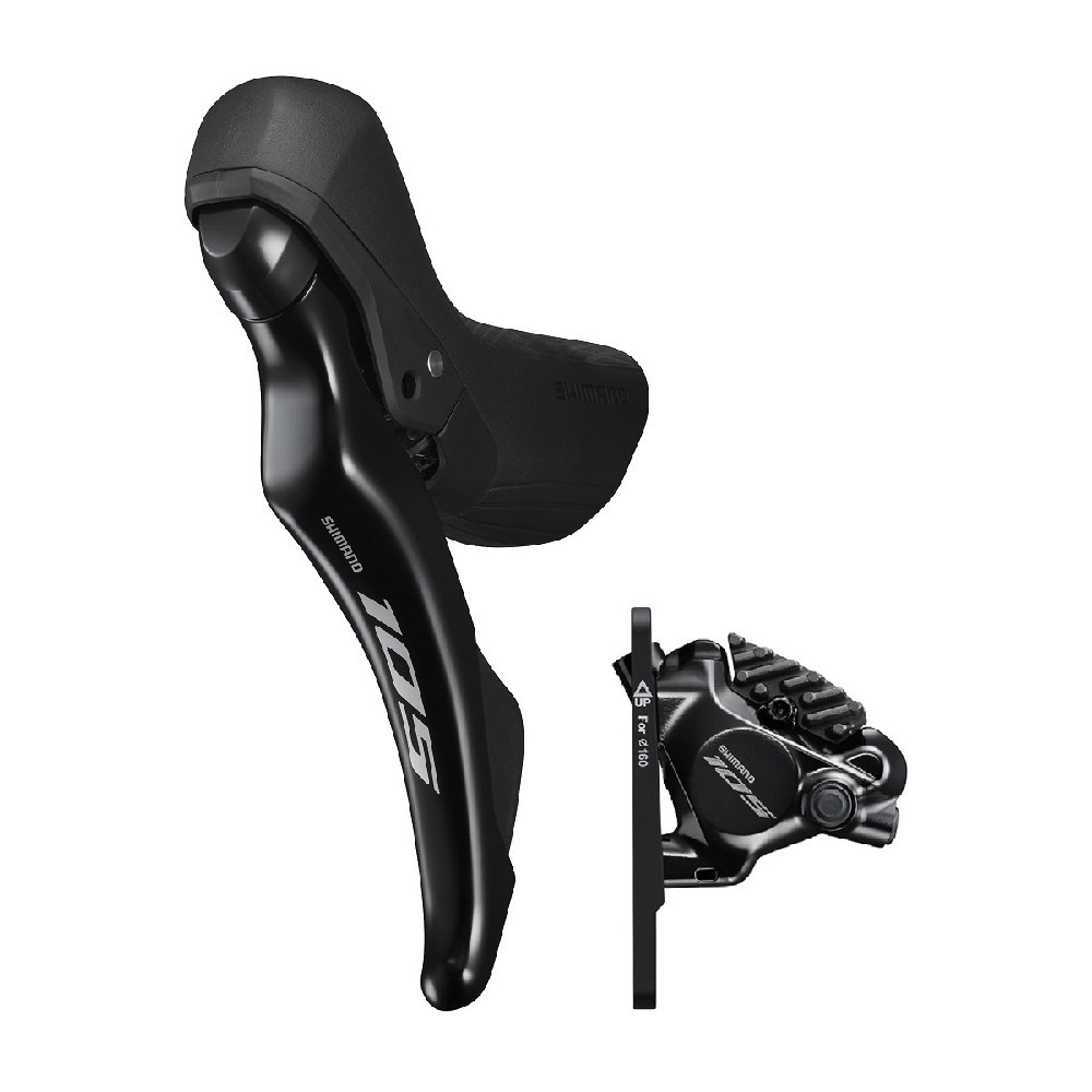 Řadící+brzdové páky Shimano 105 ST-R7120 2x12 kotouč./hydr.-mech L+P