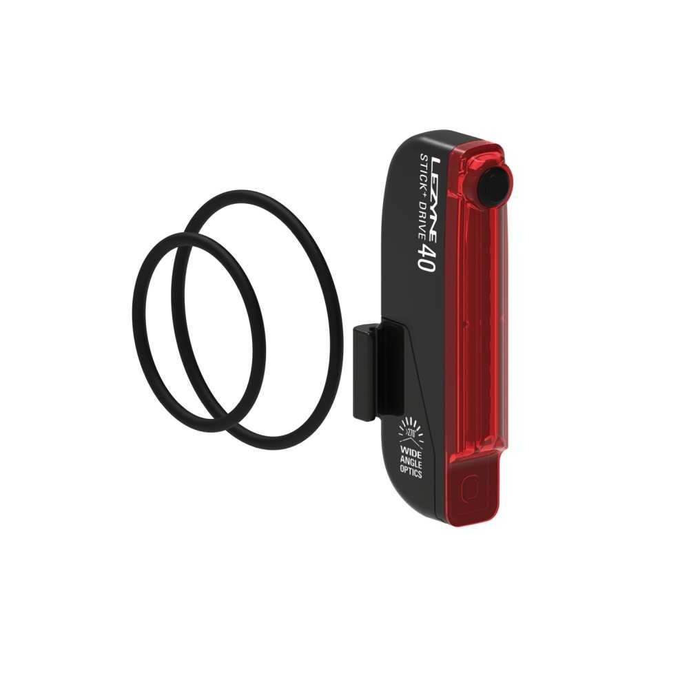 Blikačka Lezyne Stick+ Drive rear black