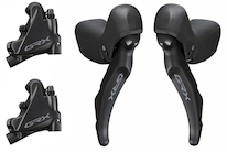 Brzdy/řazení Shimano GRX 600 2x11sp, třmeny RX400, J-kit, MNT 10mm